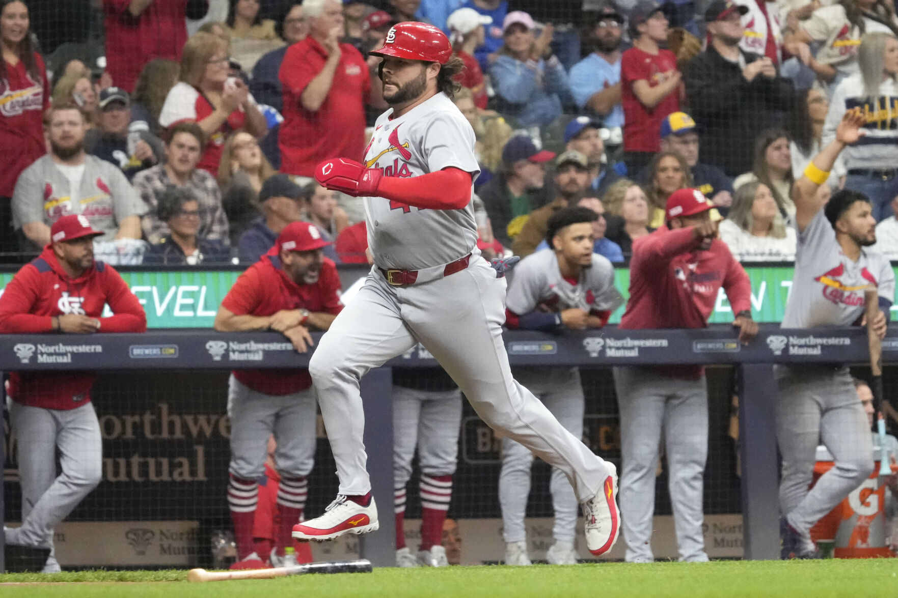 Cardinals Brewers Baseball